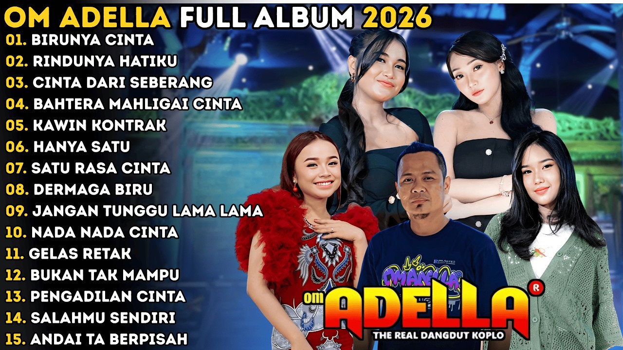 BIRUNYA CINTA - RINDUNYA HATIKU | FENDIK FT DIFARINA INDRA | OM ADELLA MUSIC FULL ALBUM 2026
