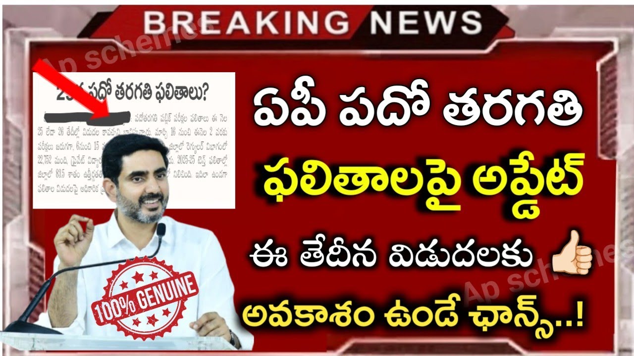 AP 10th ఫలితాలపై కొత్త అప్డేట్|Ap 10th Results 2026|AP 10th Results Release Date 2026|#ap10thresults