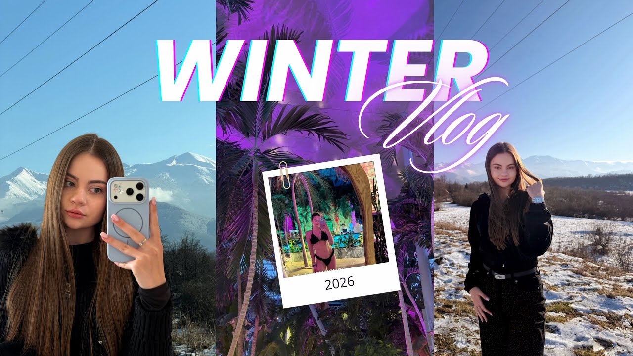 Зимовий влог ❄️ Сібіу, Констанца, Бухарест | Therme, Перевернутий будинок та сюрприз для друга