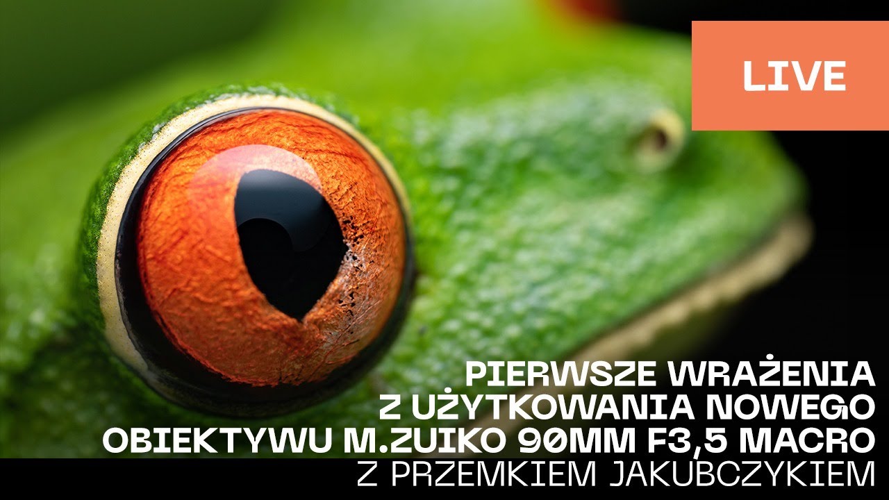 Pierwsze wrażenia z użytkowania NOWEGO obiektywu M.Zuiko 90mm F3,5 Macro PRO z Przemkiem J.