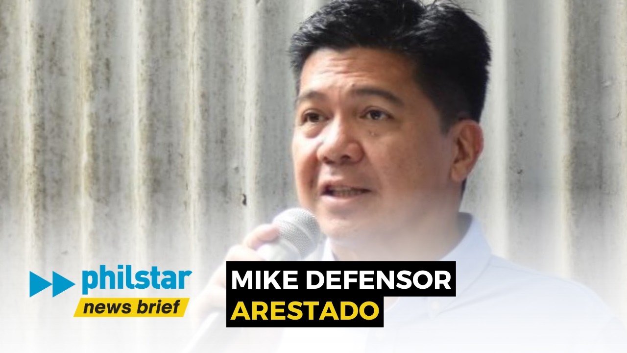 Dating kongresista Mike Defensor, arestado sa kasong plunder