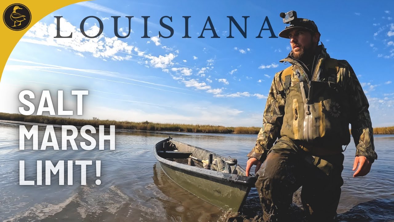 Hard Earned Solo Limit in LOUISIANA Salt Marsh! Ep. 12