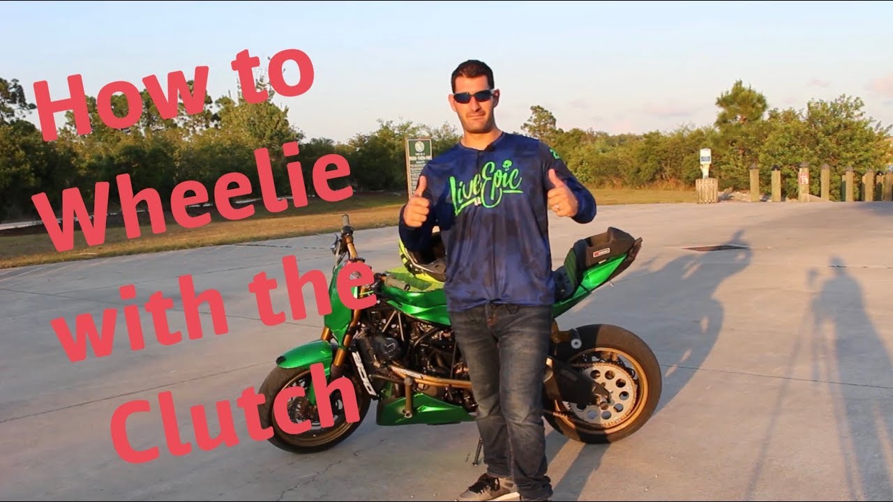 How to wheelie while using the clutch