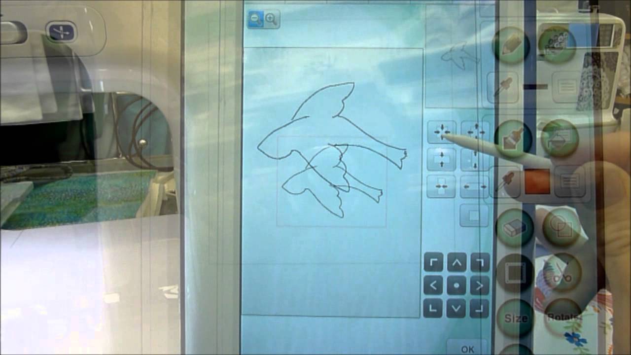 Brother Innov-is XV Embroidery Sewing Machine Demonstration