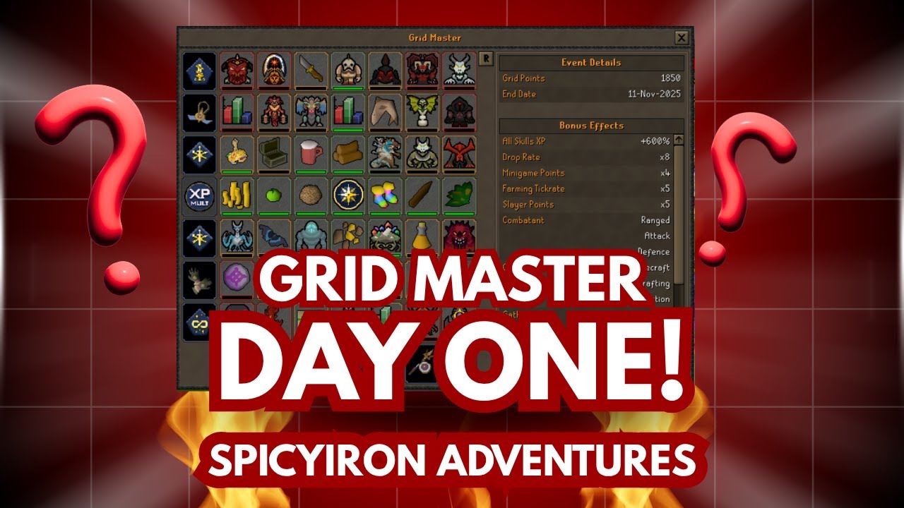Grid Master Day 1 Walk Through and Strategy