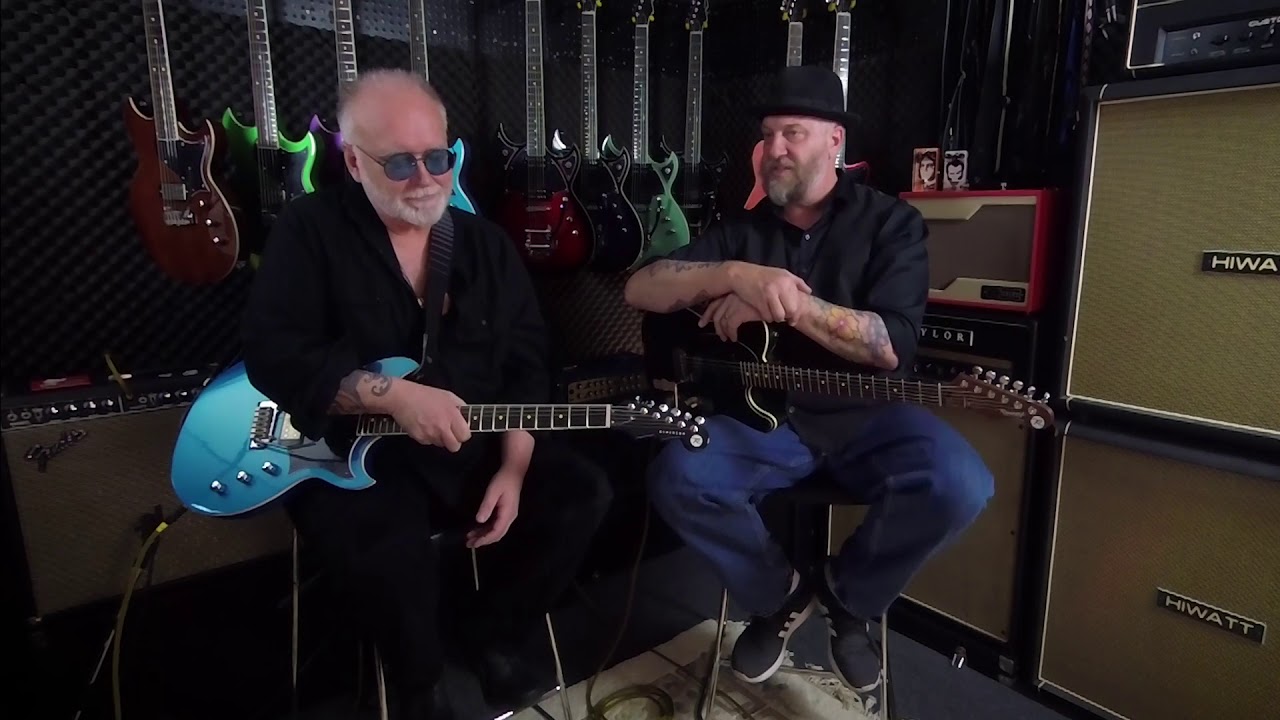 Reverend interviews Reeves Gabrels about his Signature Dirtbike Guitar