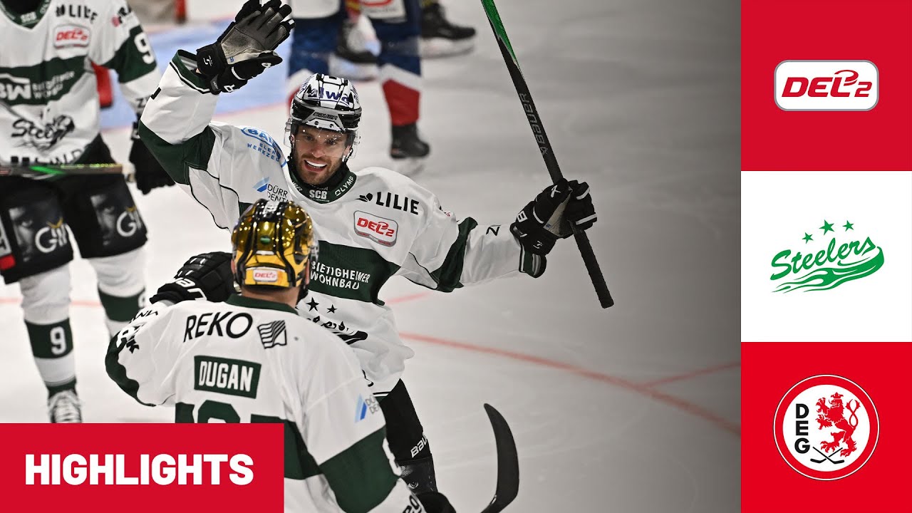 DEL2: Bietigheim Steelers vs. D&uuml;sseldorfer EG | Highlights