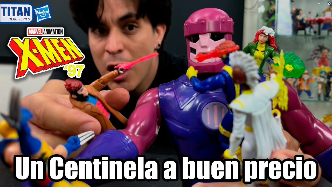 Centinela de X-Men ’97 (Titan Hero Series) | unboxing y comparativa de escala