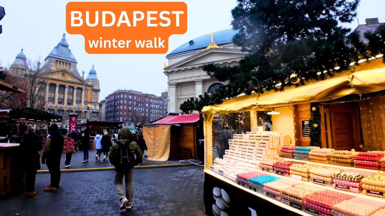 Budapest Hungary 4K | Winter Walking Tour 2026