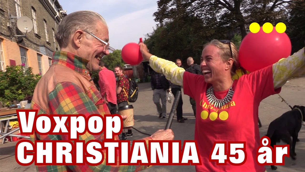 Christiania 45 års fødselsdag: Sløjfe har mikrofonen med rundt (26.9.2016)