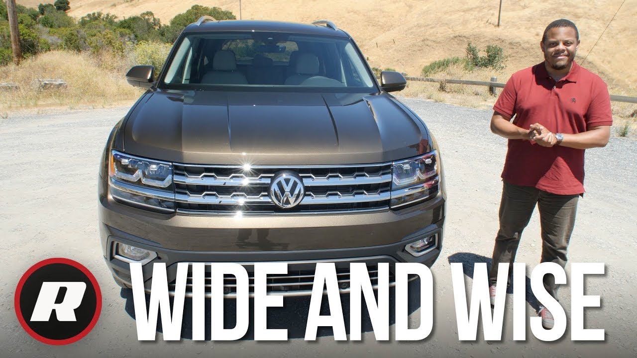 Volkswagen Atlas 2019: большой и удобный багажник