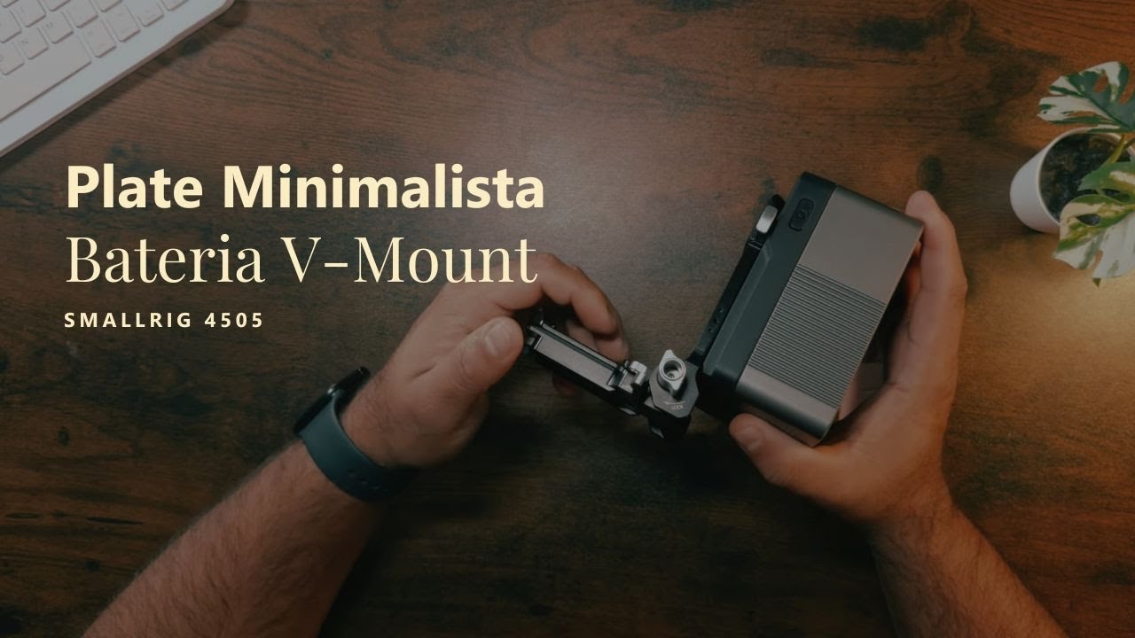 O Plate Compacto que Facilita o Meu RIG | SmallRig V-Mount 4505