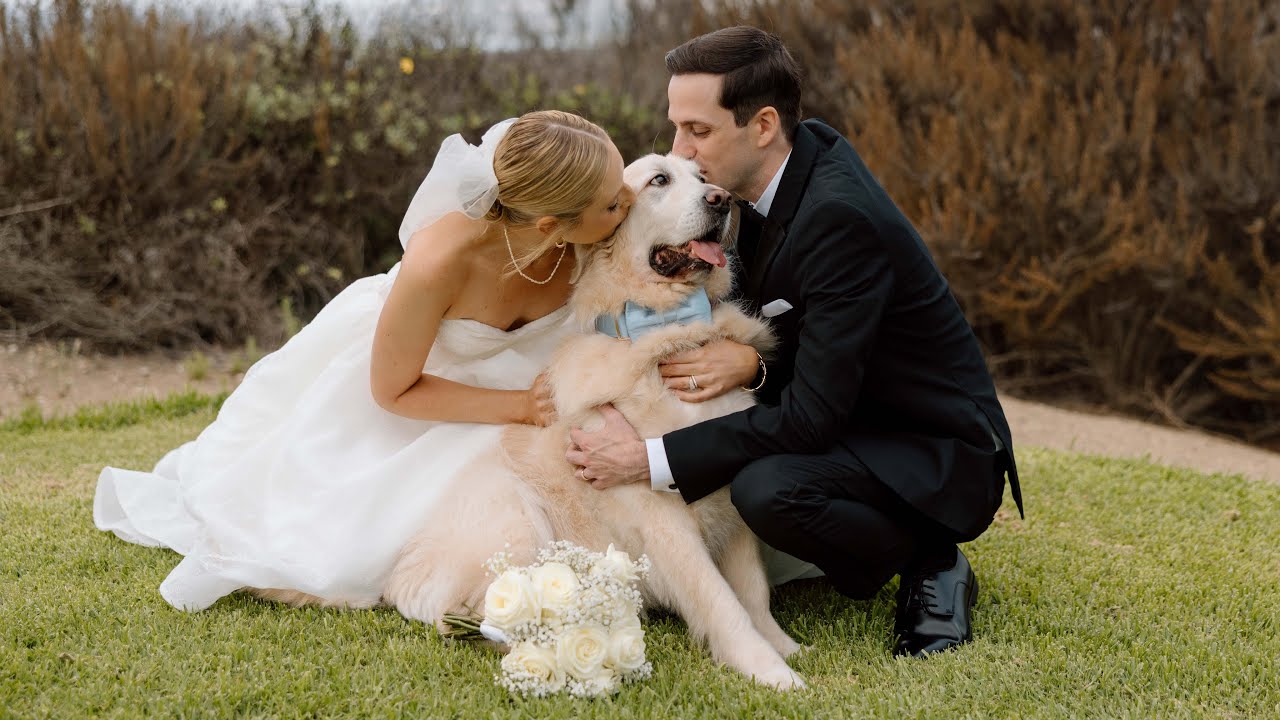 Newport Beach Classy Black and White Wedding Film | Sarah & Cameron