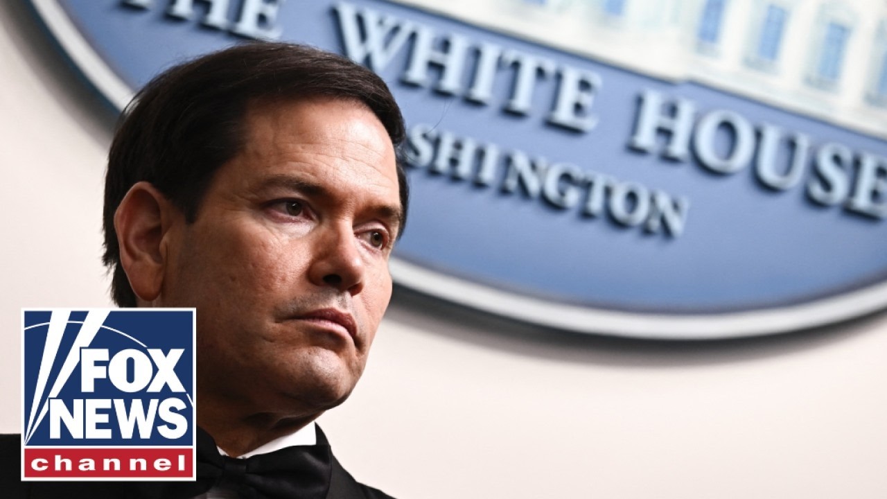 Secretary of State Marco Rubio conducts a White House briefing