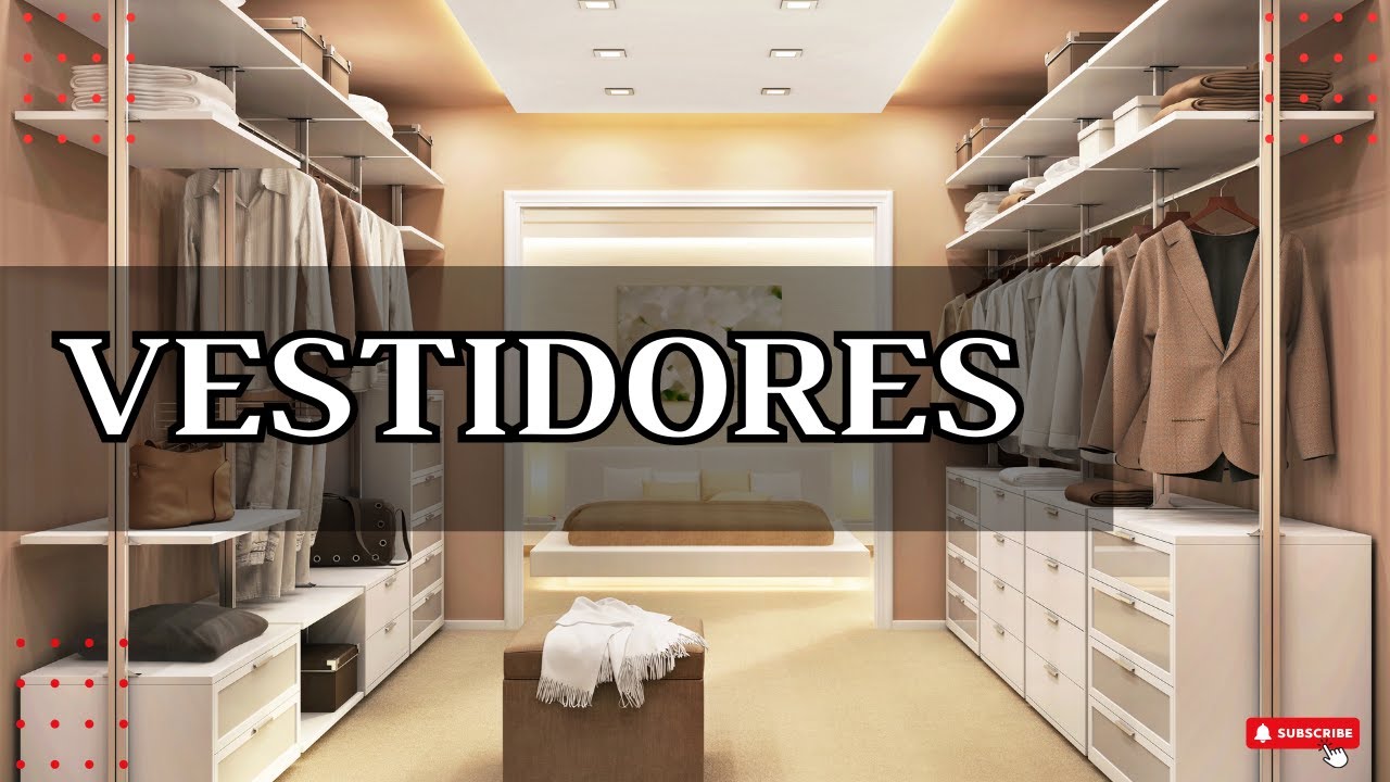 👉40 DISEÑOS DE VESTIDORES MODERNOS PARA DORMITORIOS /2025😍