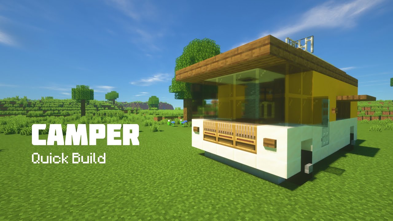 RV / Camper Van - A Minecraft Build In Minutes