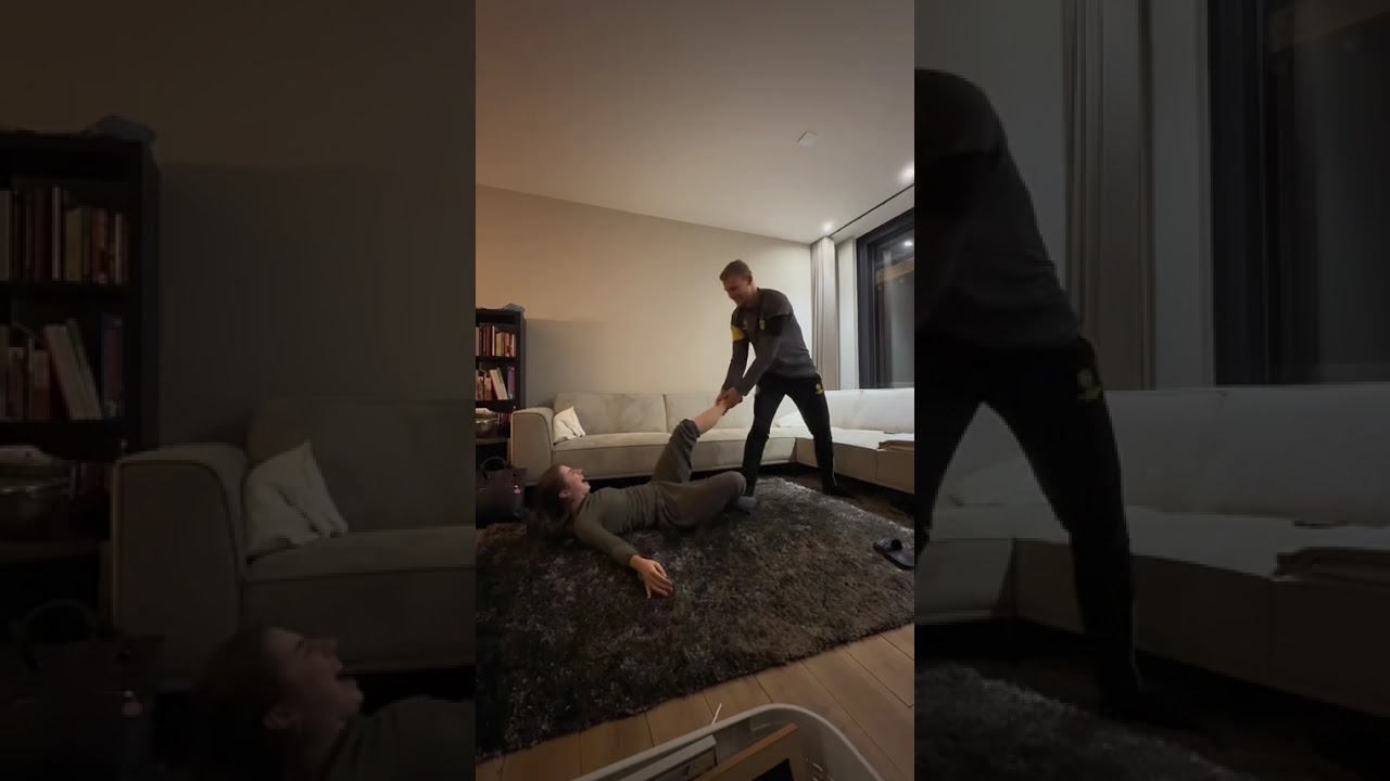 Dit is onmogelijk als er een te klein gewichtsverschil is…  #dwts #arjanenlieke #samenwonen #coupleg
