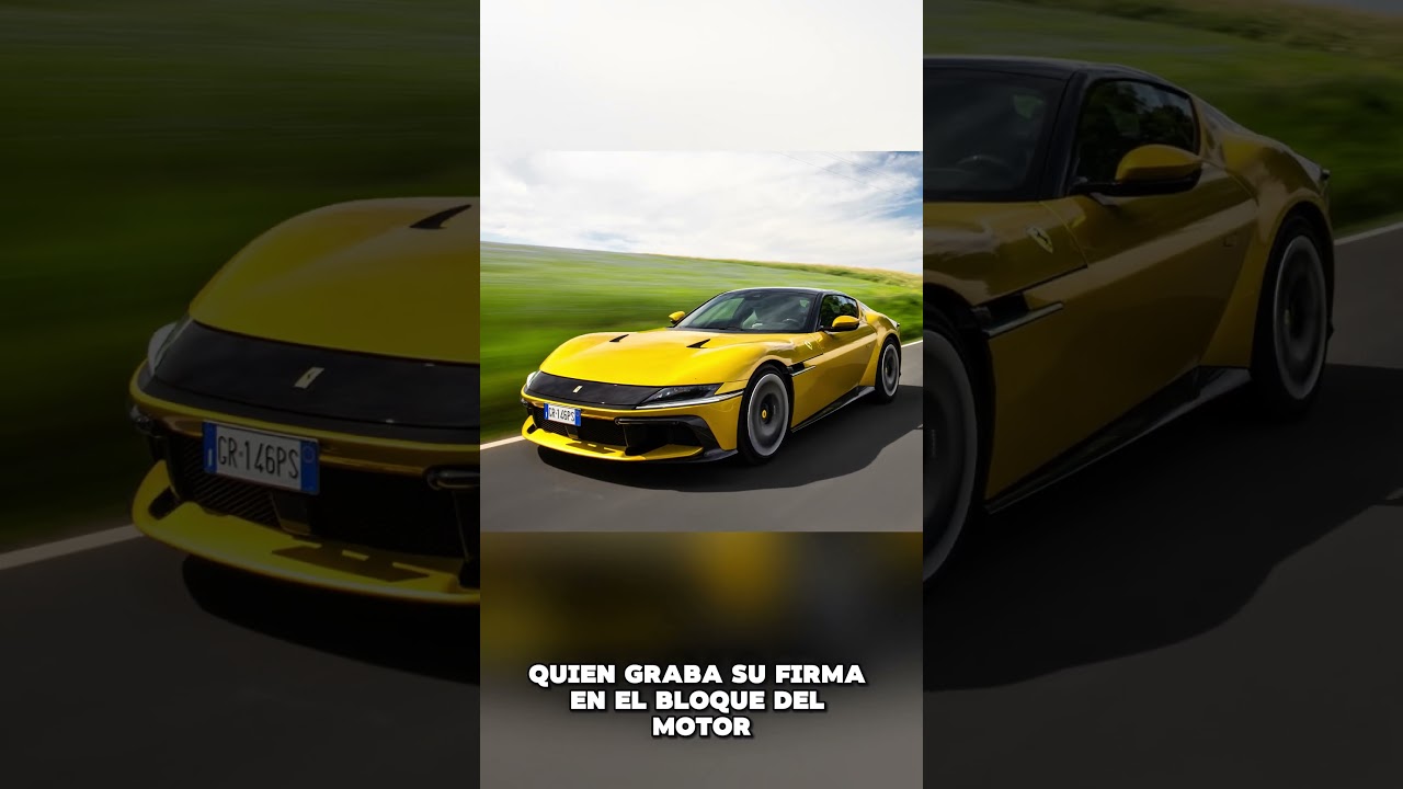 COSAS que NO SABIAS del FERRARI 12 CILINDRI. El V12 m&aacute;s POTENTE de la marca. #ferrari #v12 #supercar