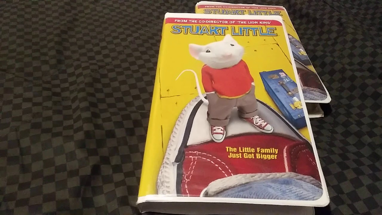 Two Different Verisons Of Stuart Little VHS