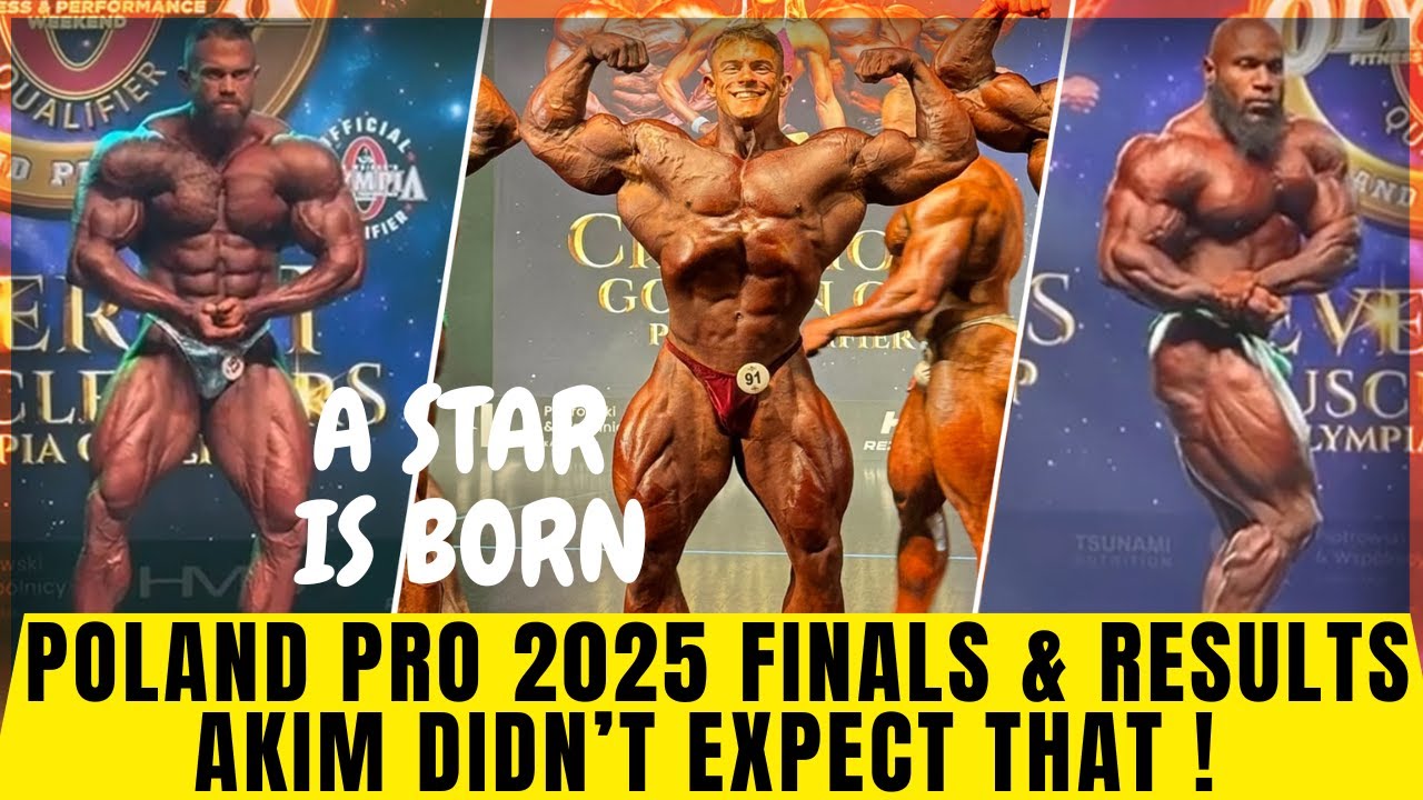 Финал и результаты Poland Pro 2025 + В бодибилдинге родилась звезда + Аким ТАКОГО НЕ ОЖИДАЛ!