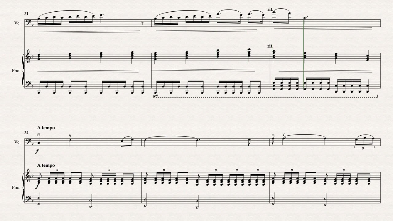 Time to Say Goodbye by Andrea Bocelli Cello & Piano Arranged By Matthew Pyeon