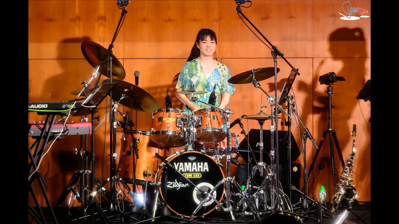 HKDrumFest -Asia Pacific Drummer Competition 2025- Live featured Band Concert -Wine light