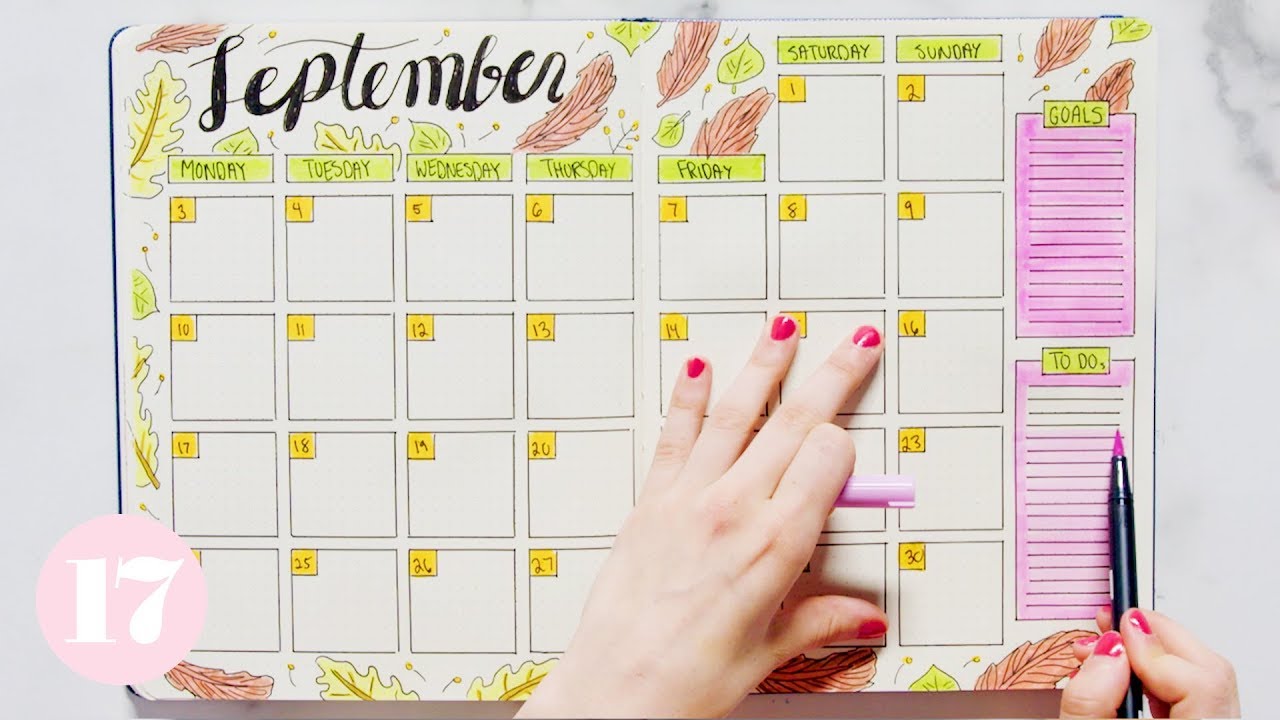 September 2018 Bullet Journal Setup | Plan With Me