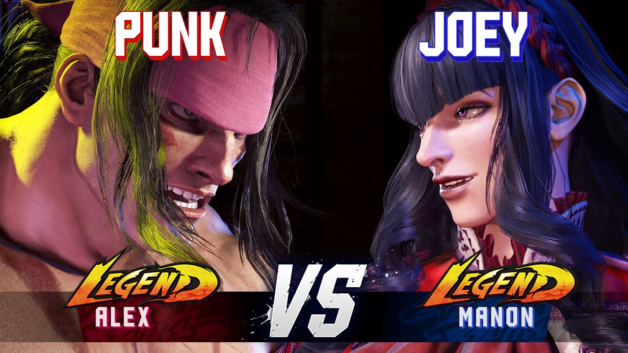 SF6 ▰ PUNK (Alex) vs JOEY (Manon) ▰ High Level Gameplay