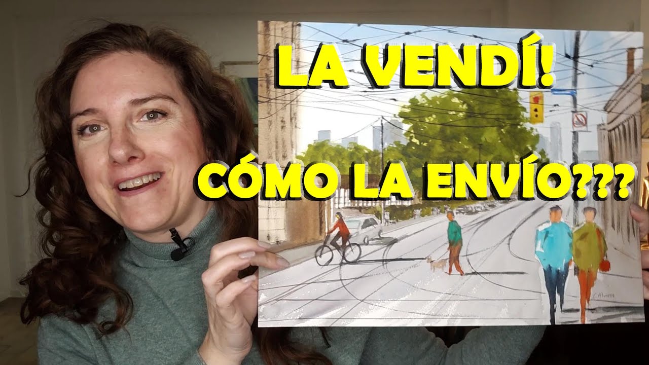 La MEJOR forma de EMBALAR una ACUARELA o DIBUJO
