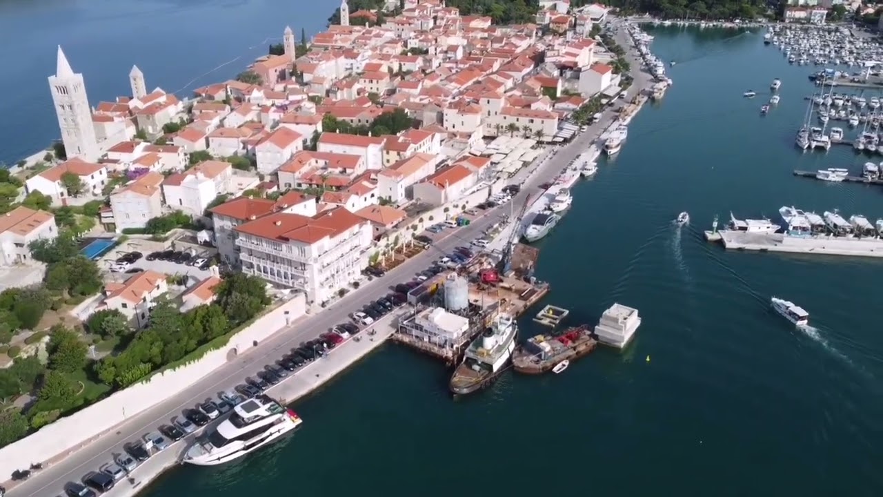 Altstadt Rab auf der Insel Rab, Croatien