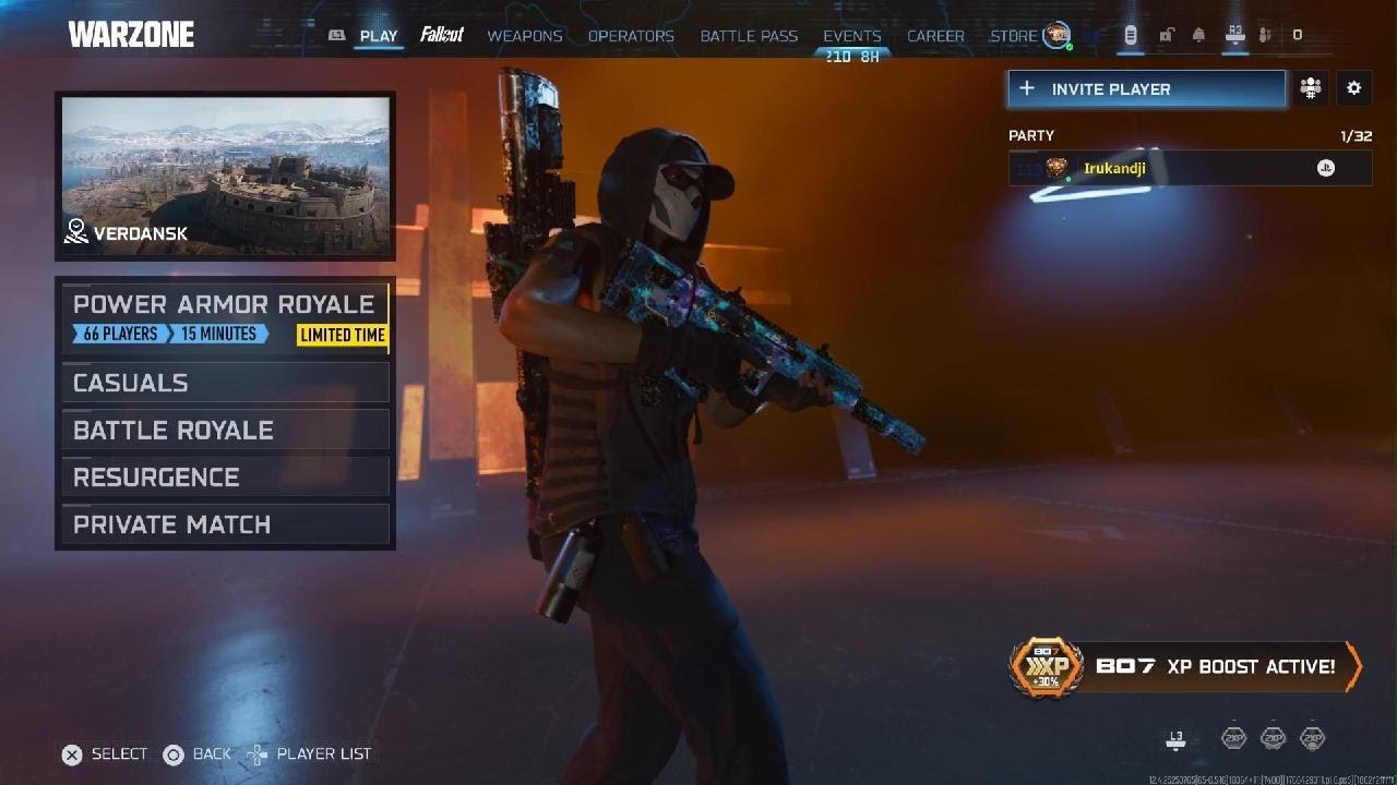 Warzone / Resurgence (casual) win 80