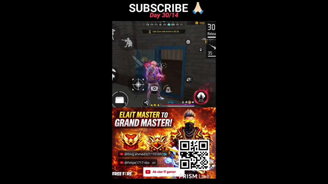 Live streaming of AB STAR FF GAMER