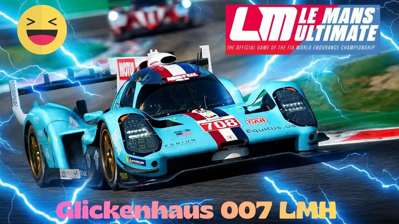 Le Mans Ultimate | Glickenhaus à Silverstone : suspensions détruites et finish catastrophique 😂🎮