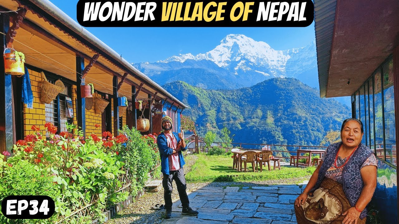 Landruk Village: Wonder of Annapurna Circuit Trek #DAY3