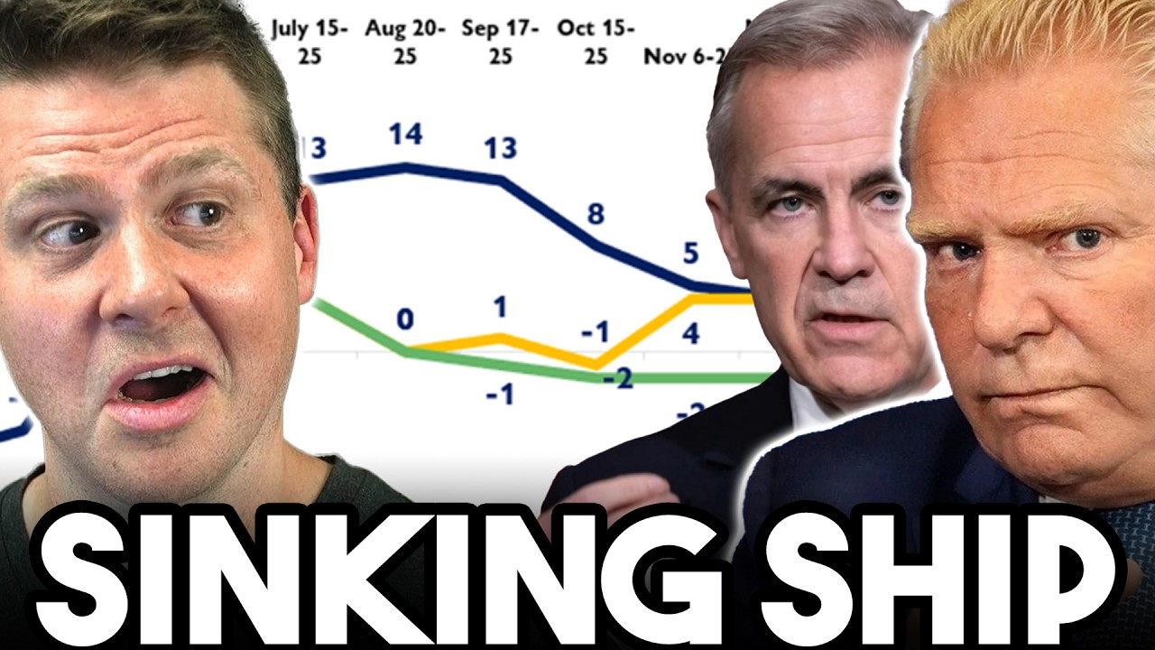 Doug Ford's Support COLLAPSES in New Poll + Carney Has ANOTHER Conflict of Interest