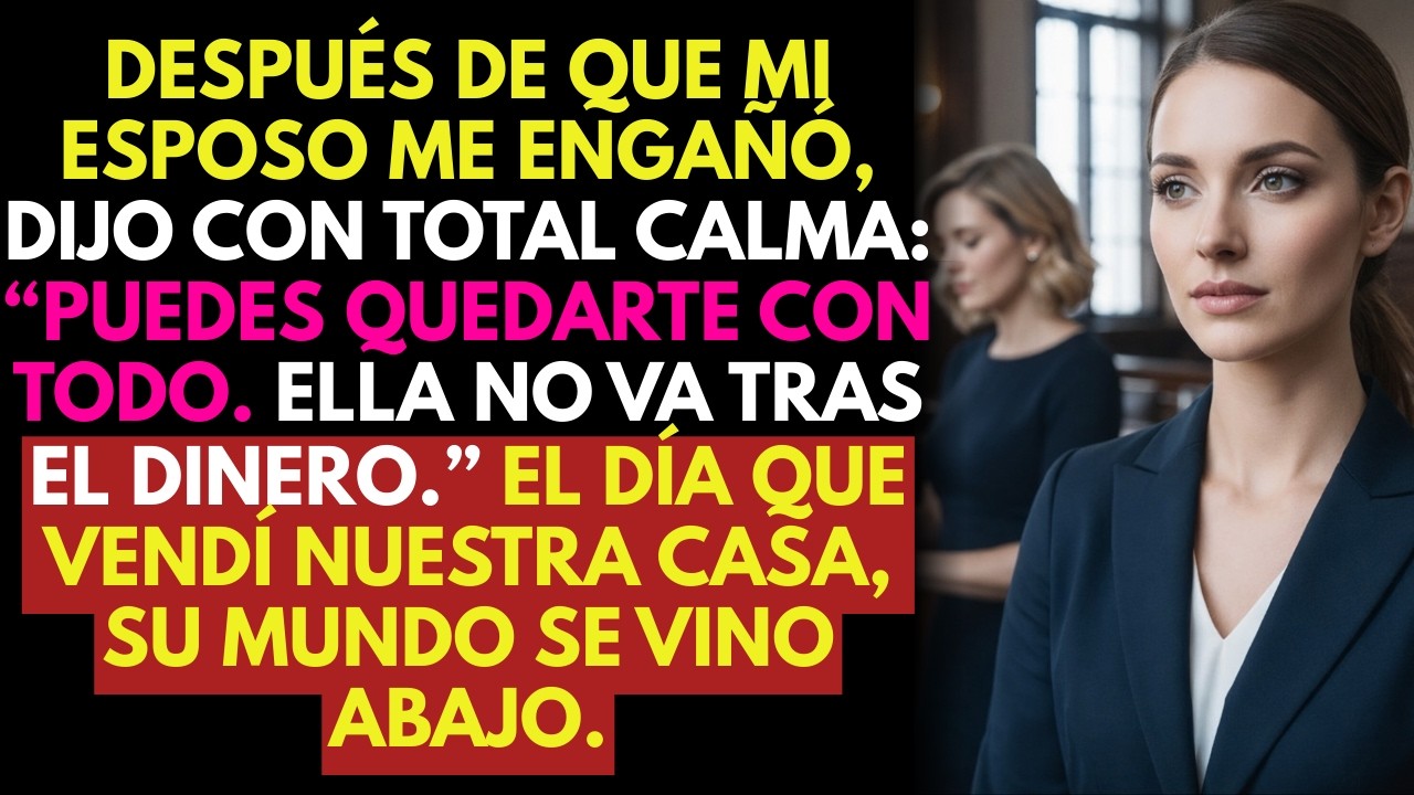 Mi esposo me dejó por ella 💔 Prometió irse sin nada 💸 El día que yo lo dejé sin palabras en segundos