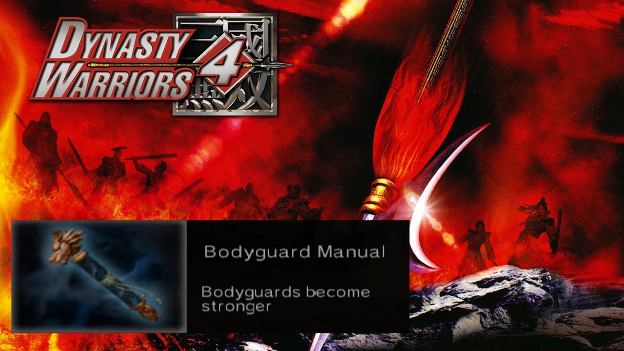 Bodyguard Manual  - Rare Item Guide | Dynasty Warriors 4
