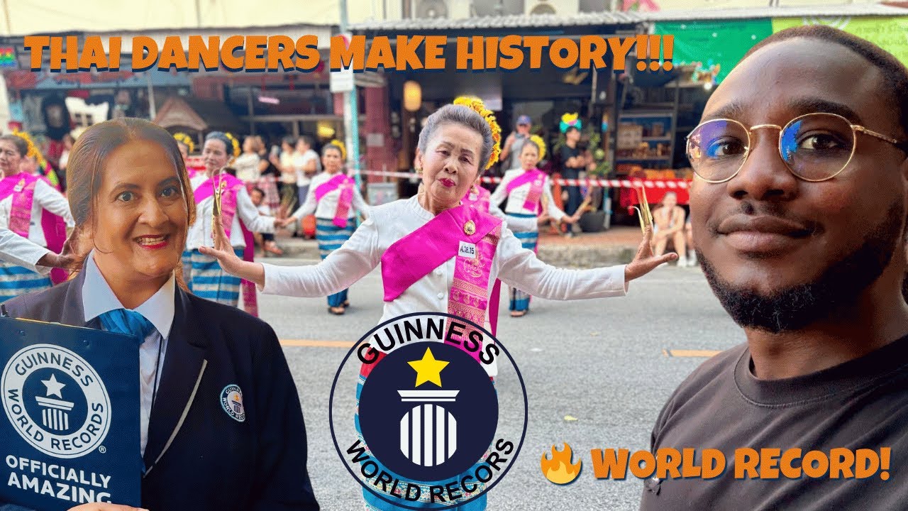 I Witnessed Thailand Make A Guinness World Record | Thailand’s Biggest Traditional Dance