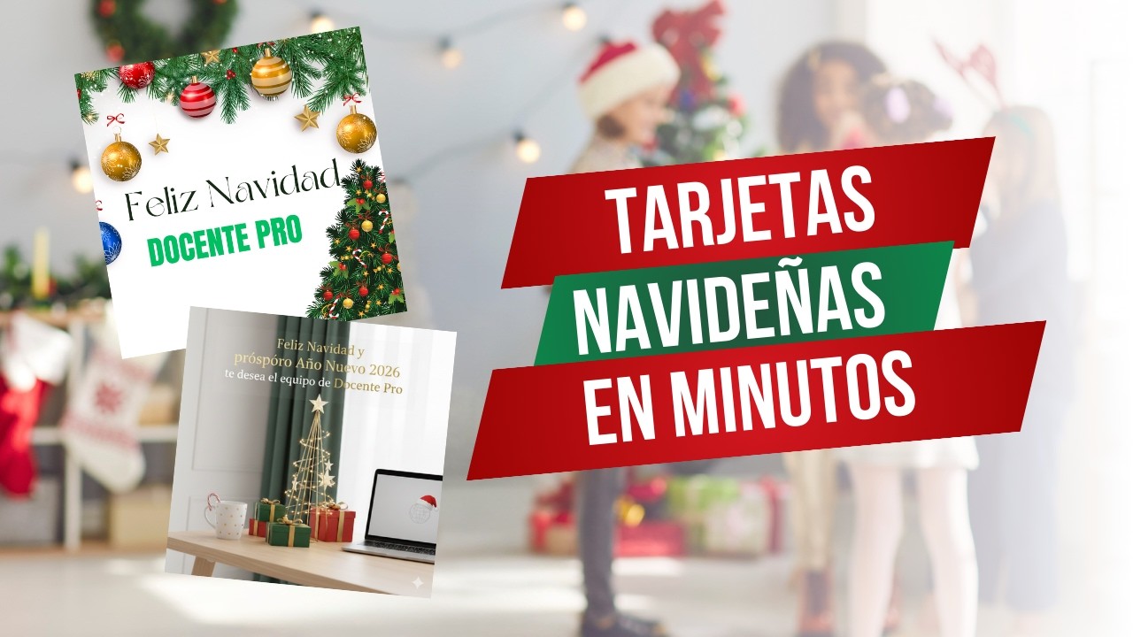 Tarjetas navideñas personalizadas en minutos 