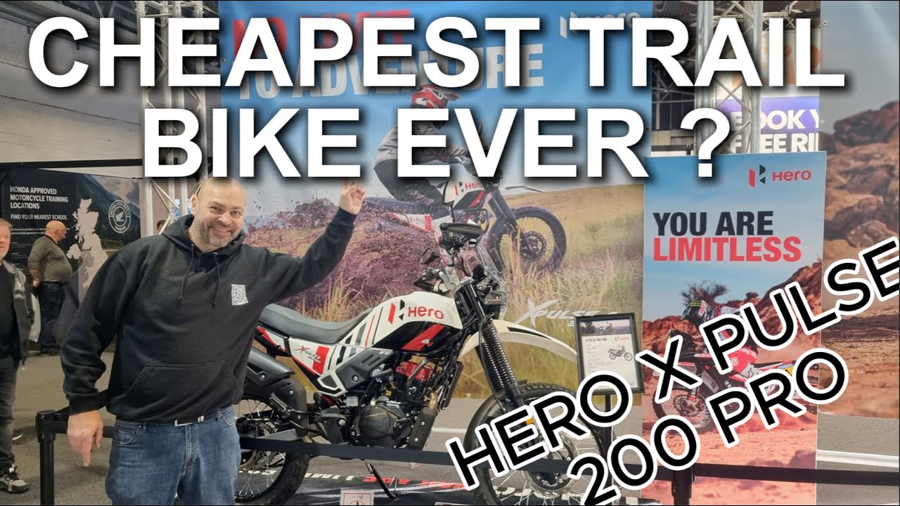 HERO XPULSE 200 PRO -  cheapest trail bike ever ?