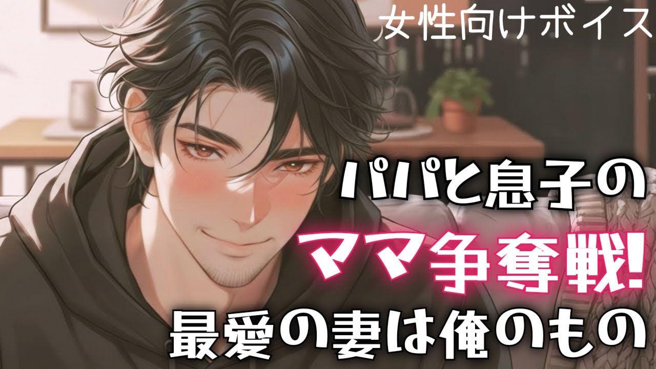 [Для женщин] Отец и сын борются за маму! Моя любимая жена моя! [Ситуативный голос]