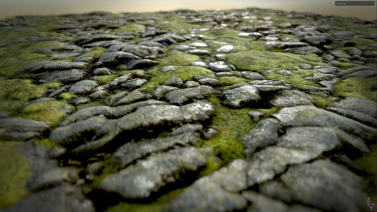 Working with displacement and Compare Mask | Adobe Substance 3D