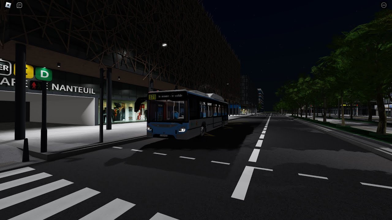 Ligne 371 | Portvallant - Nanteuil RER | Roblox - Seine Nanteuil