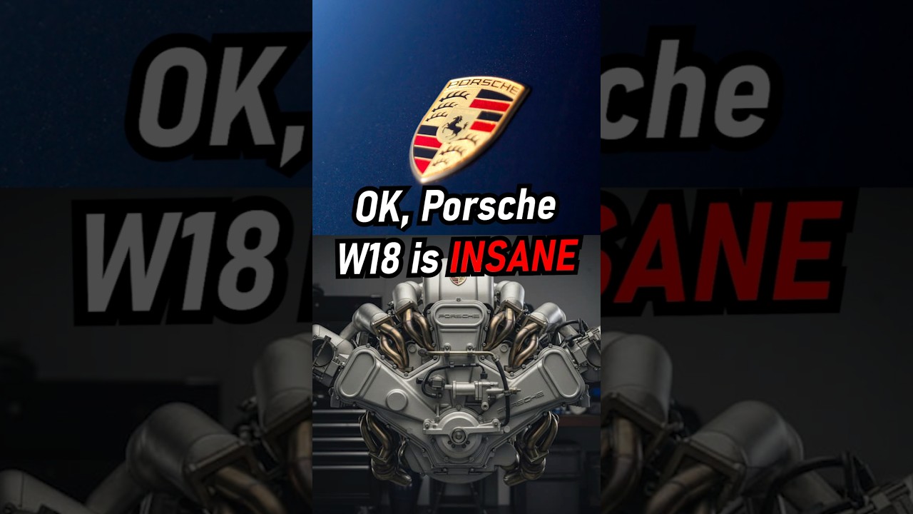 wHy iS PoRSCHE MaKiNG W18 ENGINES?
