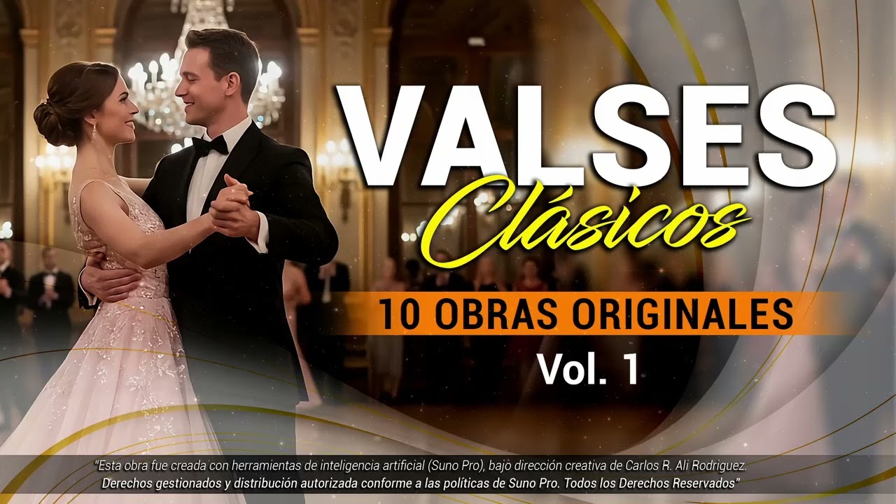 10 VALSES Clásicos Originales Vol.1 | Música Clásica | Carlos Ali