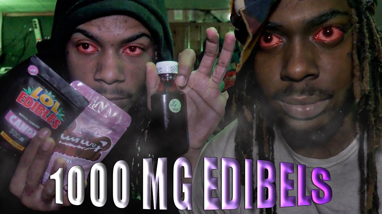 TRYING 1000 MG THC LEAN & 500 MG EDIBLES?!?!