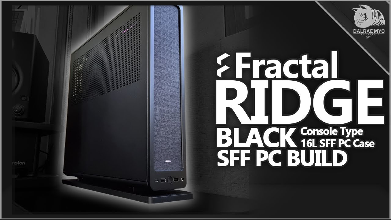Fractal Design Ridge Black | ITX SFF PC Build
