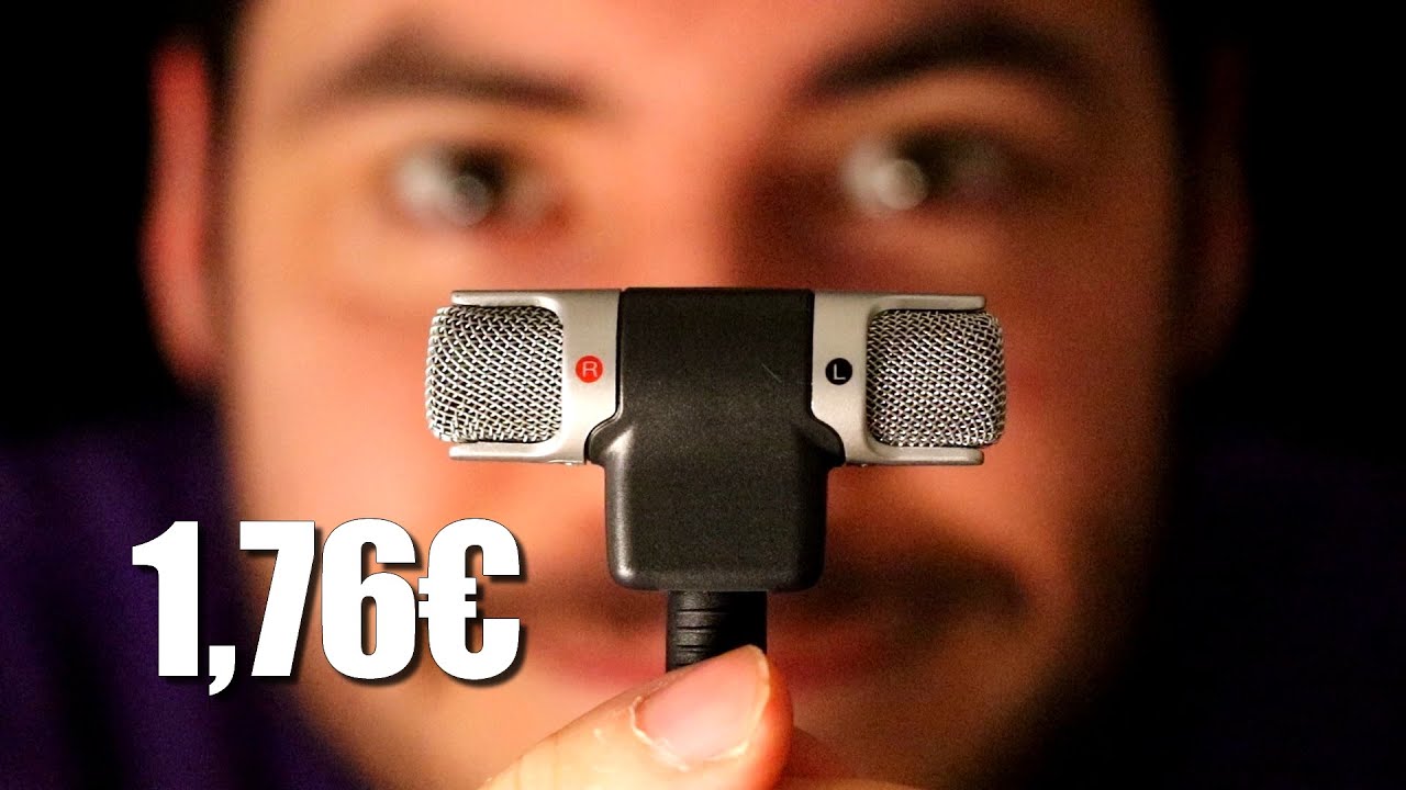 Faire un ASMR avec un micro binaural à 1,76€