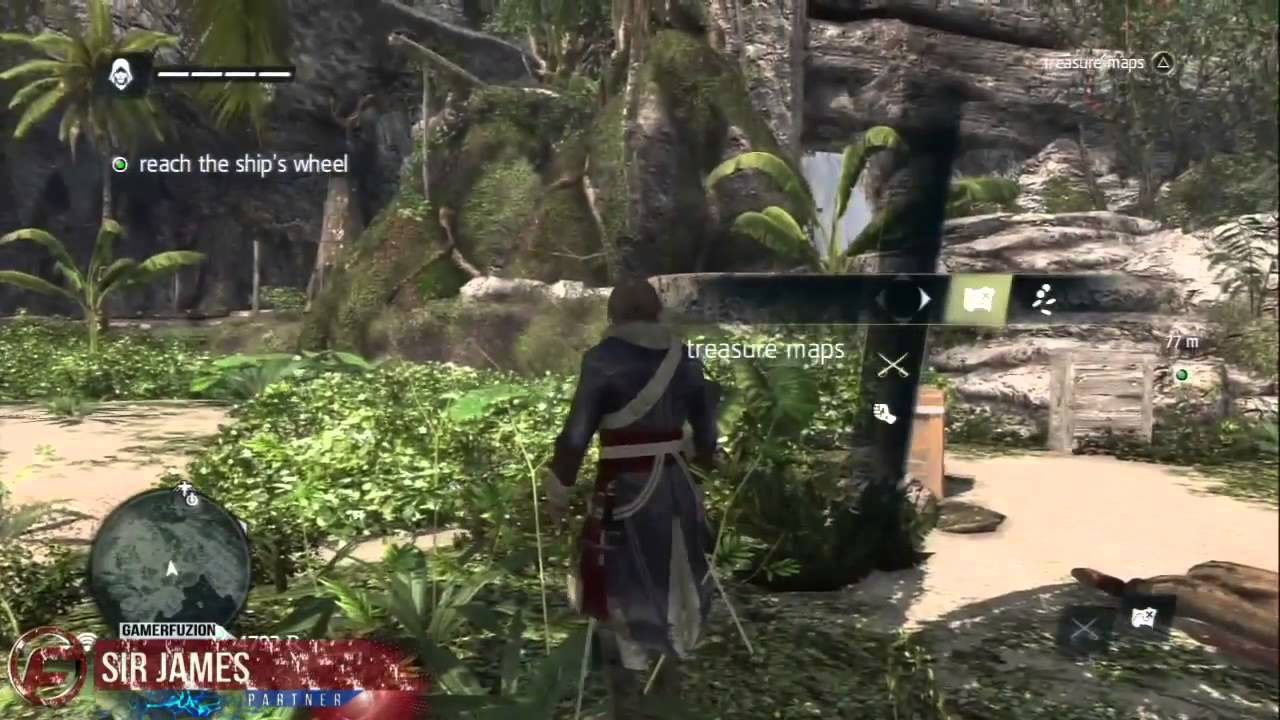 Assassins Creed 4 Black Flag ALL TREASURE MAPS LOCATIONS Guide Cape Bonavista Tutorial