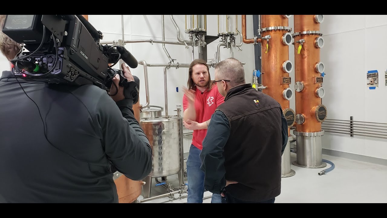 How Whiskey is Made with Steamfitters at the Dancing Goat Distillery